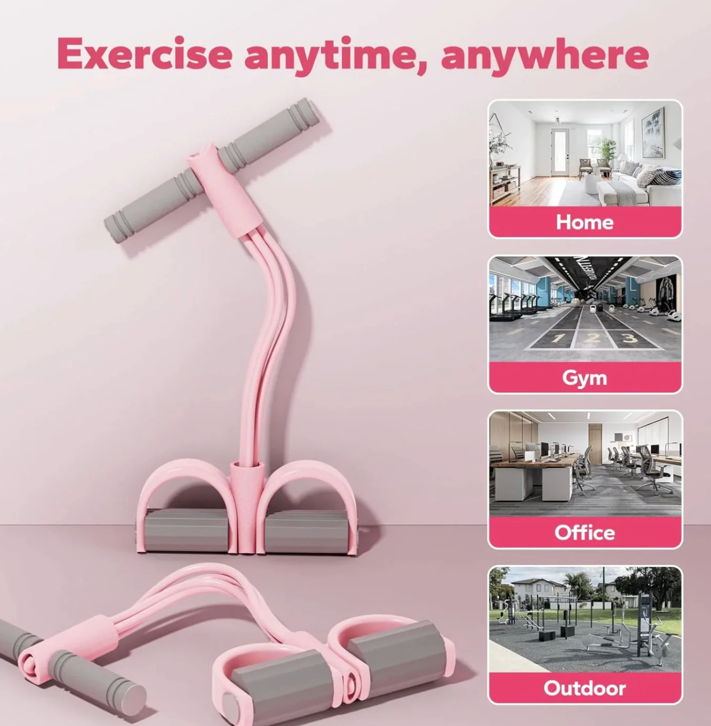 The Ultimate Resistance Band - Every Workout Right at Home