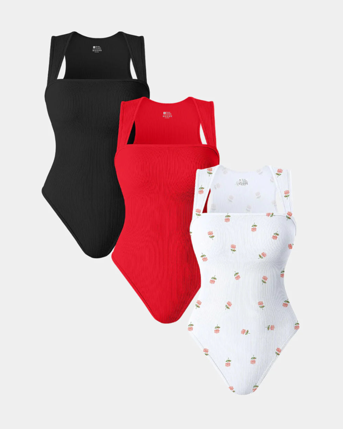 Tummy Control Bodysuits - Set of 3