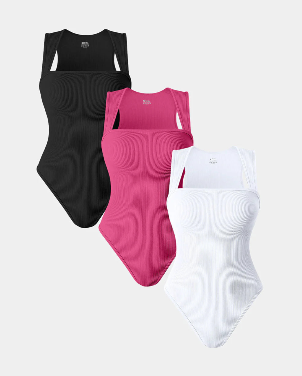 Tummy Control Bodysuits - Set of 3