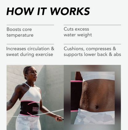 Sweet Sweat Waist Trainer - See The Difference in Days