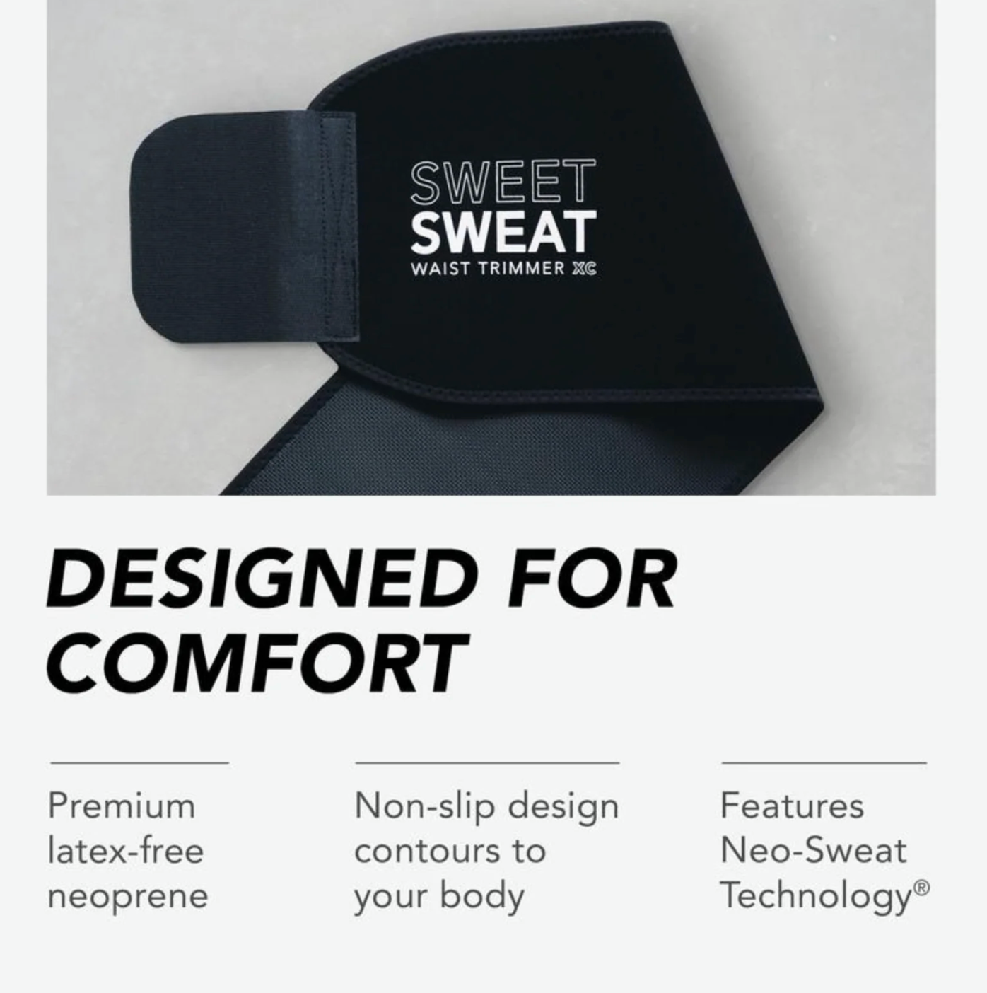 Sweet Sweat Waist Trainer - See The Difference in Days